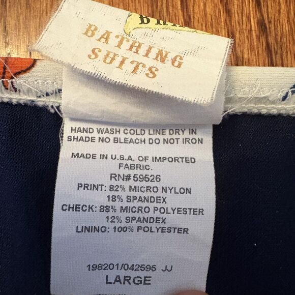 LUCKY BRAND Printed Floral Bandeau Bikini Set M/L - Picture 8 of 12